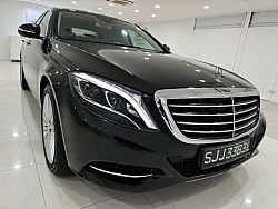 Mercedes Benz S400L R19 LED 2015 Rear Entertainment Brown